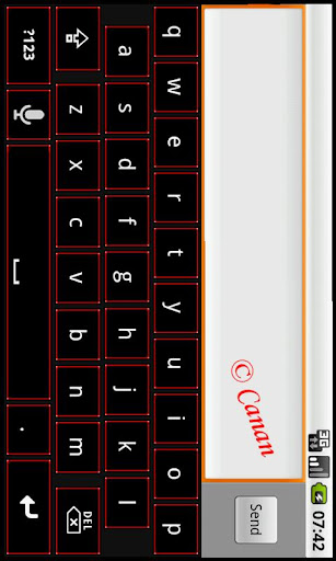 KB Skin : SmartRed Screen 2