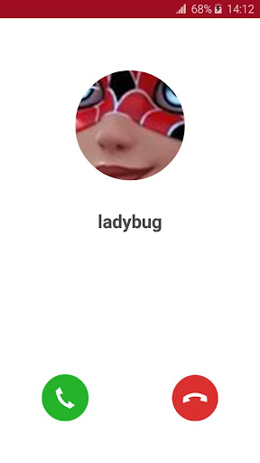 ladybug fake call Screen 3
