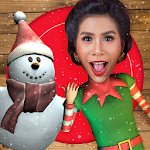 Cover Image of डाउनलोड क्रिसमस डांस - 3डी वीडियो में अपना चेहरा लगाएं  APK