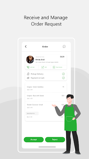 Android application ESuper Merchant screenshort