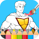 Dibujos para colorear de superhéroes 
