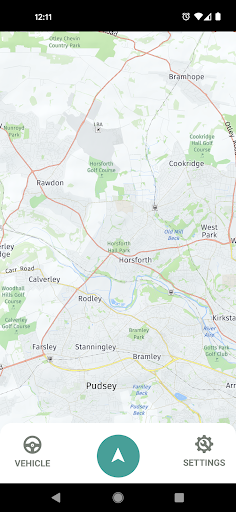 Android application Turn GPS screenshort