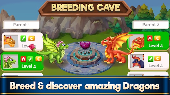 Dragon Paradise City: Breeding War Game 1.3.50 screenshots 4