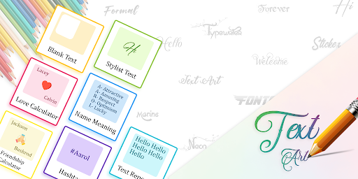 Android application Text Art - Stylish Text Editor screenshort