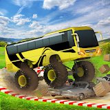 School Bus Stunts Arena 3D icon