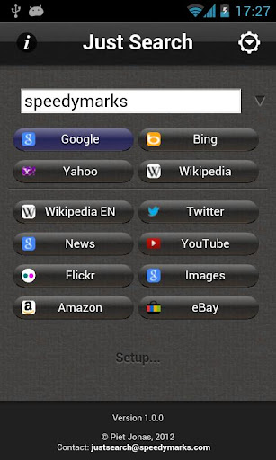 Just Search - Lite Screen 2