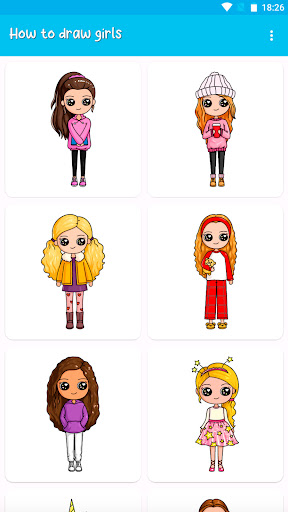 How to draw girls Screen 2