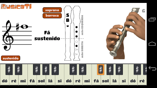 Flauta Doce (digitação)