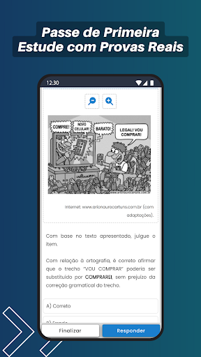 Simulado de Concursos Públicos Screen 2