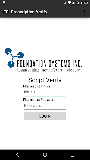 Android application FSI Verification Pad screenshort