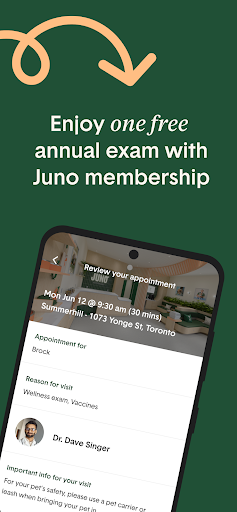 Juno Vet Screen 3