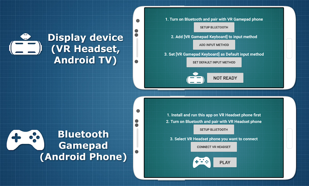 Bt game app. Gamepad Bluetooth.