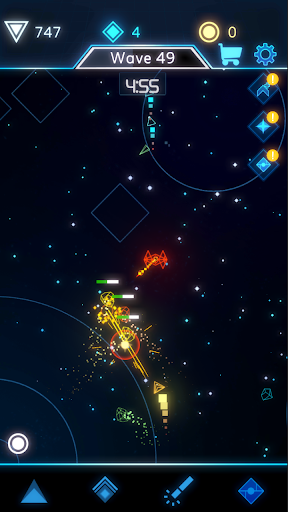Asteroids: Idle Challenge Screen 2