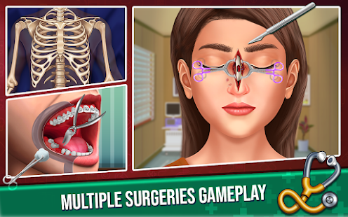 Hospital Doctor Games 2021: Free Clinic ASMR Games