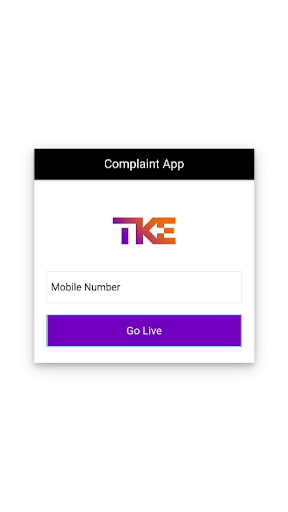 tkEI My Complaint App Screen 2