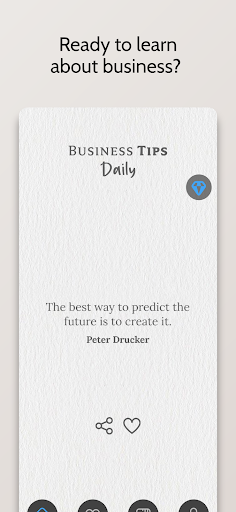 Android application Business Tips Daily screenshort