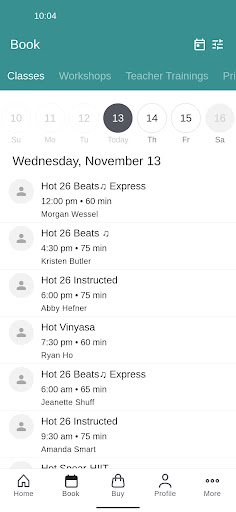 Hot Yoga Louisville Screenshot 2 - AppWisp.com
