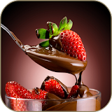 Strawberry Chocolate Free LWP icon