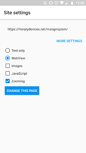 Browsor Screen 2