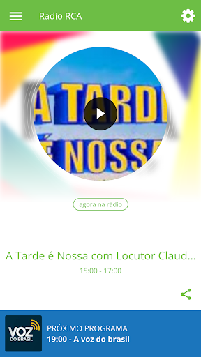Android application Radio RCA screenshort