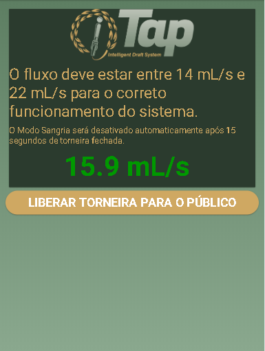 iTap Operator App Screen 2