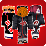 Cover Image of Download Akatsuki Skin for Minecraft PE 1.0 APK