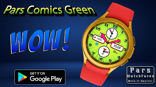 Android application Pars Comics Green Hybrid screenshort
