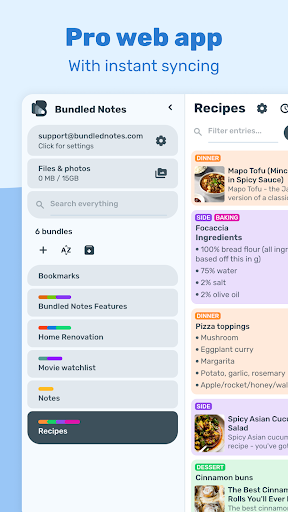 Bundled Notes - List, Organize - Productivity - apps