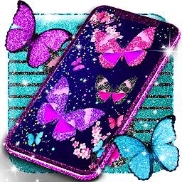 Icon image Glitter butterfly wallpapers