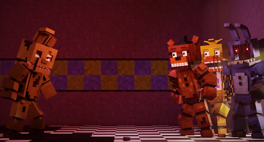 Scary Freddy Minecraft Skins