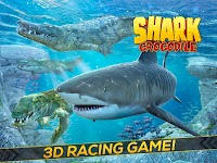 screenshot of Shark & Crocodile Fight: Run
