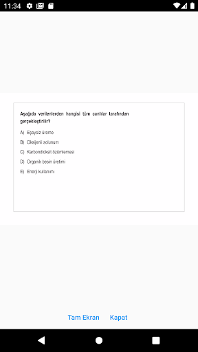 OGM 3 Adım Soru Bankası screenshot 15