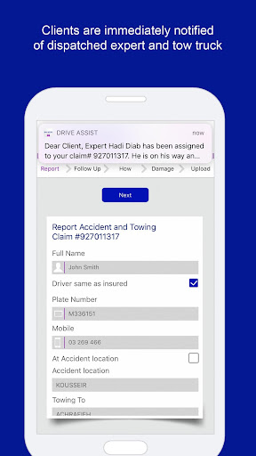 Bankers Drive Assist Screen 3