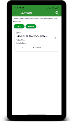 Sroedji MobileApp for Lecturer