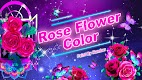 screenshot of Rose, Flower Coloring Book