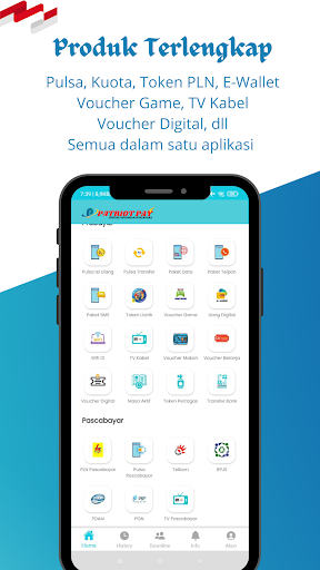 Android application PATRIOT PAY screenshort