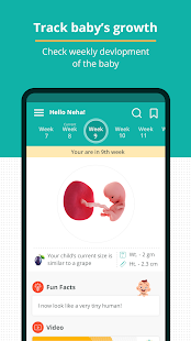 Pregnancy and Baby Tracker App 3.0 screenshots 1