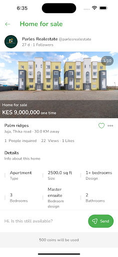 Keja - Find your dream home Screen 2