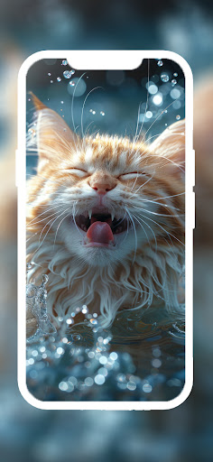 Screenshot of Cat & Kitten Wallpaper 4K - HD