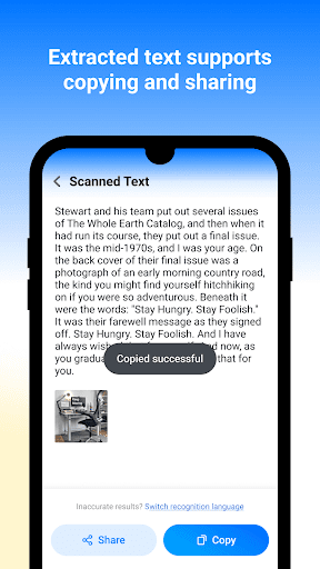 QuickText Extractor Screen 2