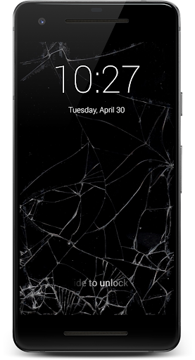 Fake Broken Screen HD Lock Scr