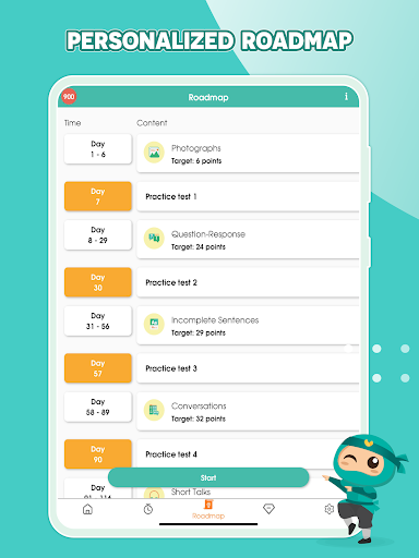 Screenshot of Migii Prep – TOEIC® L&R Test