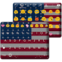 USA Independence Day Theme - Emoji Keyboard