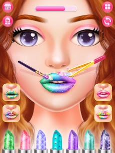 Lip Art DIY Makeover Gamesのおすすめ画像1