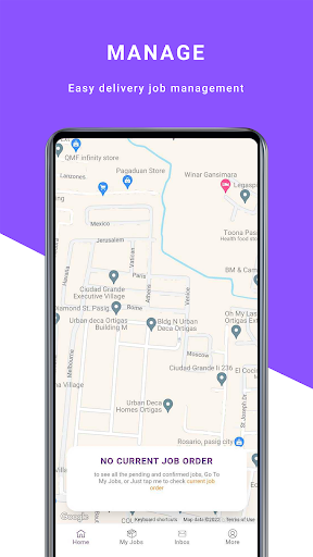 Android application eCarga Driver screenshort