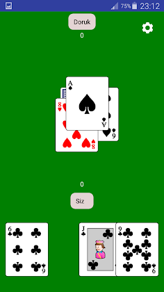Pişti Kağıt Oyunu - Screenshot 1