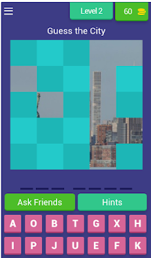 #3. Guess the City (Android) By: Big and Tasty