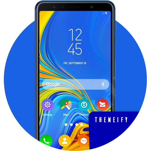 Theme for Galaxy A30 logo