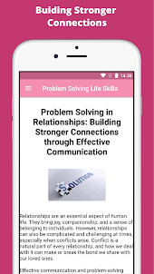 Problem Solving Life Skills