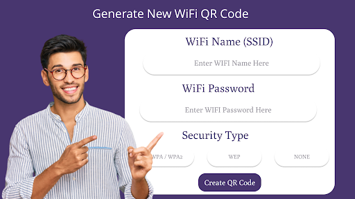 WIFI QR Code Scanner Screen 2
